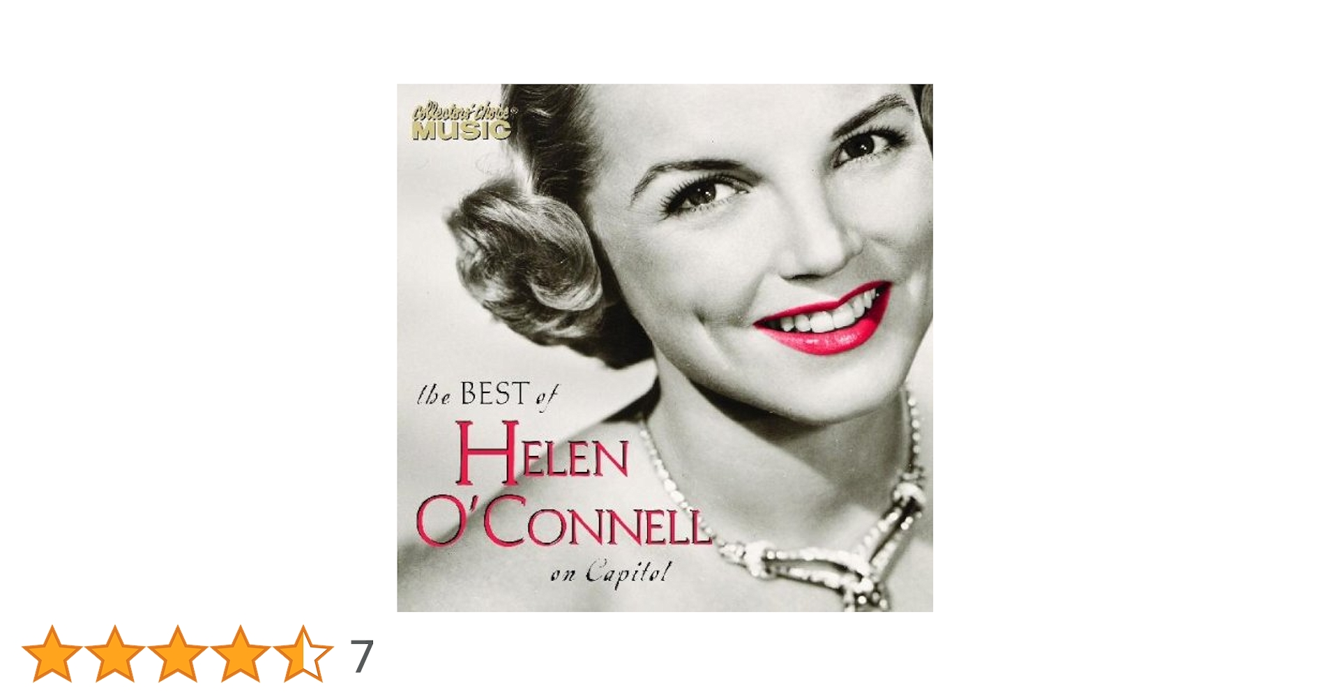Amazon.co.jp: Best of Helen O'Connell on Capitol: ミュージック